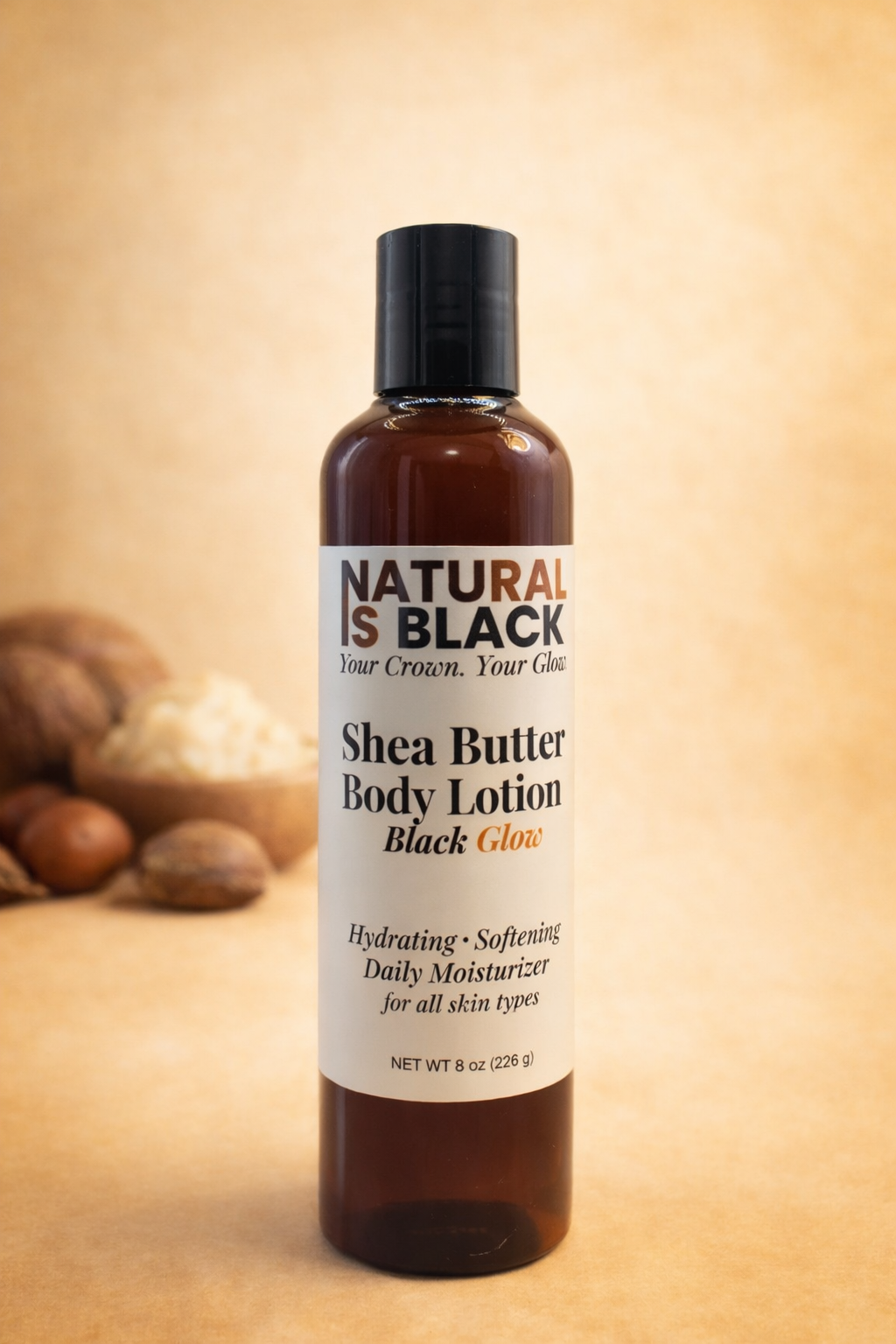 Shea Butter Body Lotion Black Glow