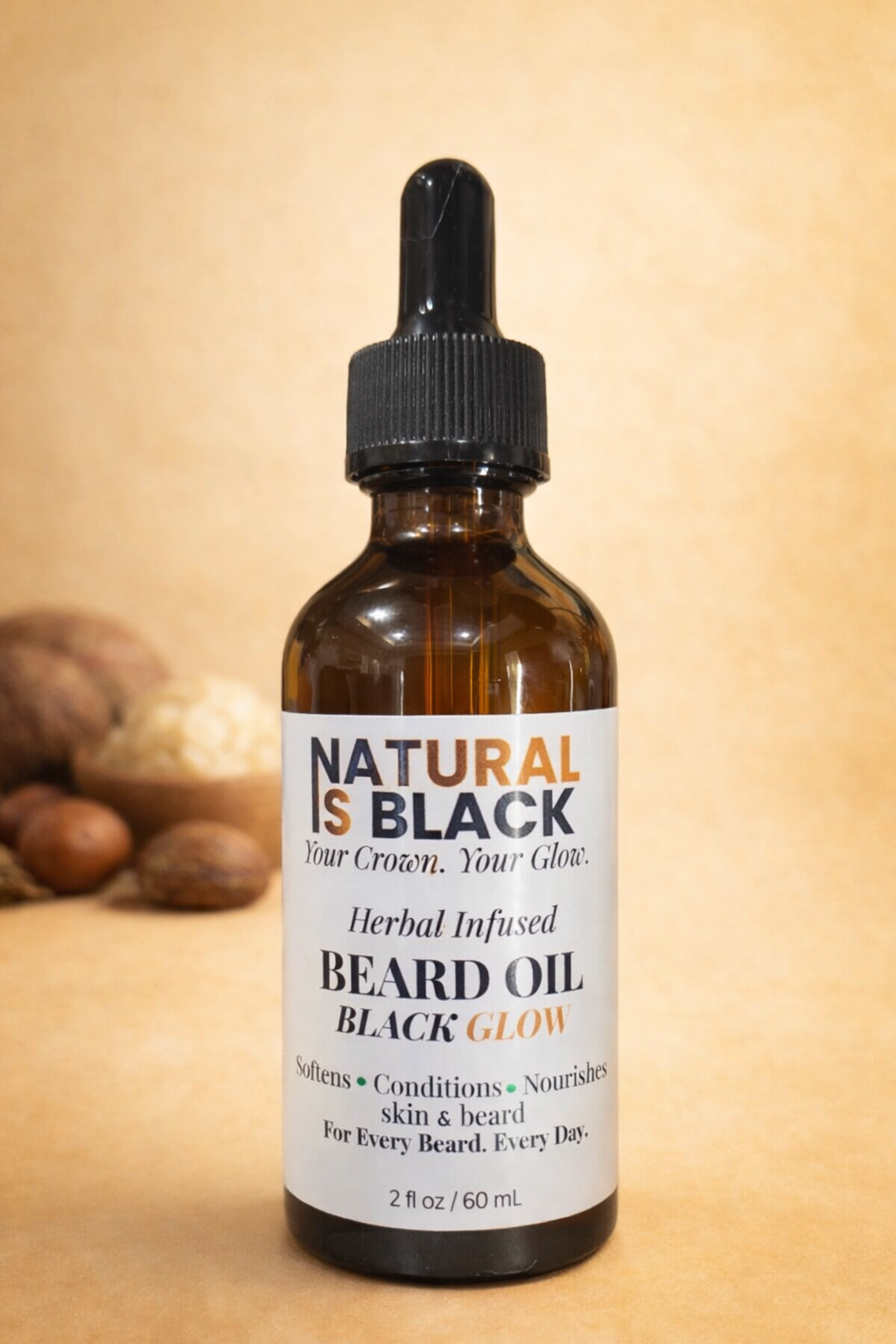 Black Glow Beard Oil